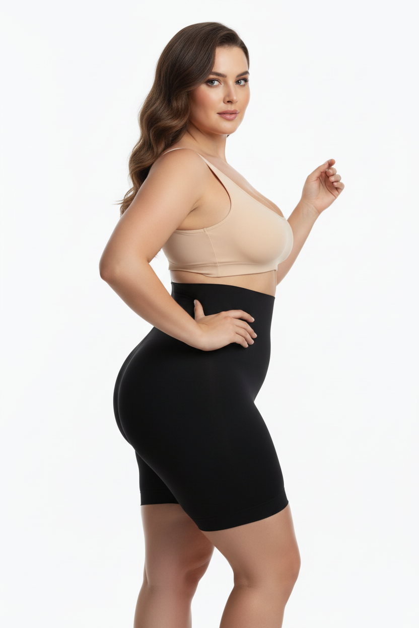 Shapewear noir vue côté